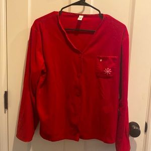 Gap Christmas PJ set size large